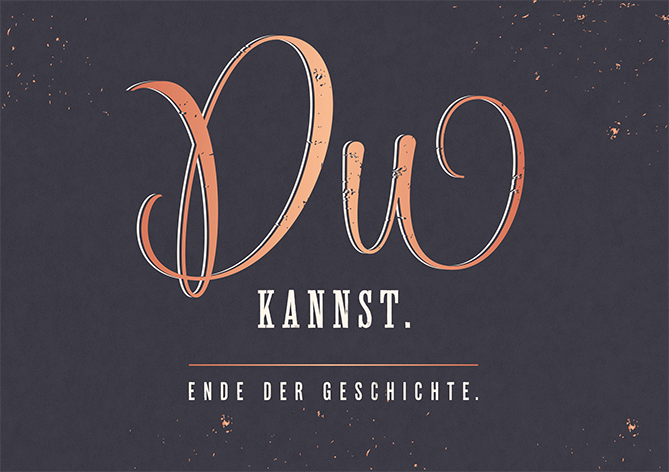 Du kannst.