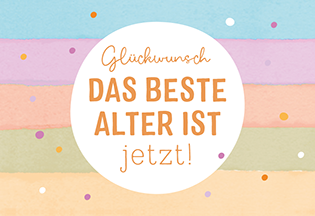 Glückwunsch...