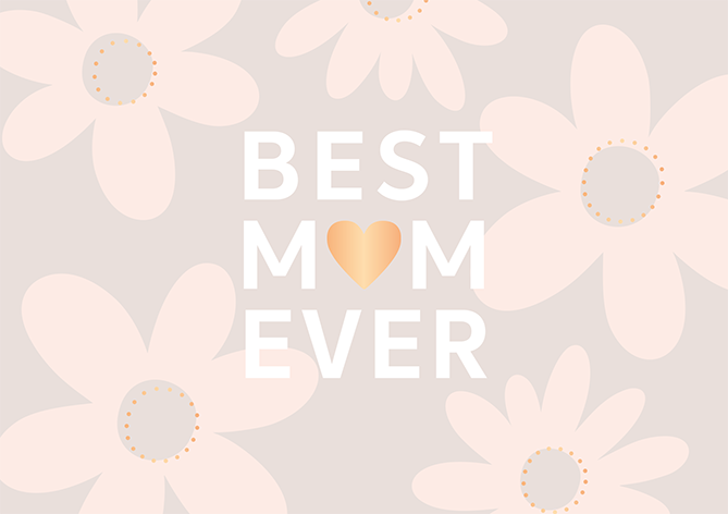 Momページ Best Mom ever ❤️ Grafik Werkstatt