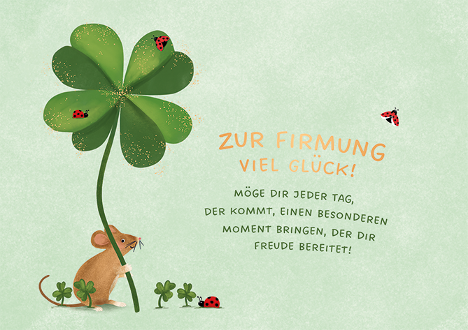 Zur Firmung...