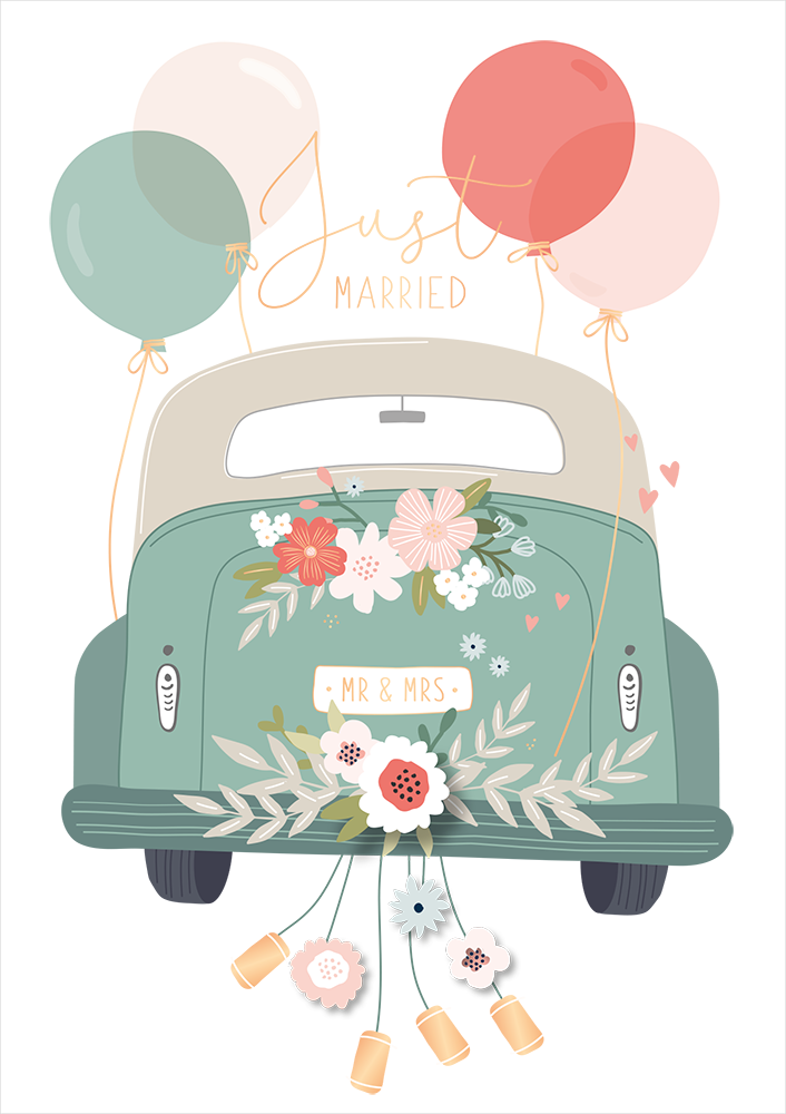 Just married ❤️ Grafik Werkstatt