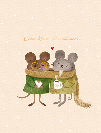 Liebe Weihnachtswünsche