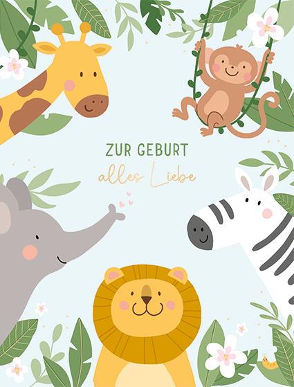 Zur Geburt alles Liebe