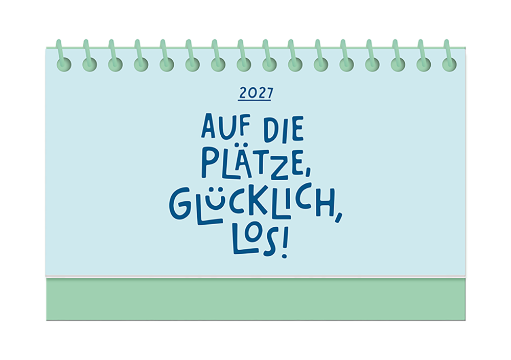Auf die Plätze, glücklich, los!
