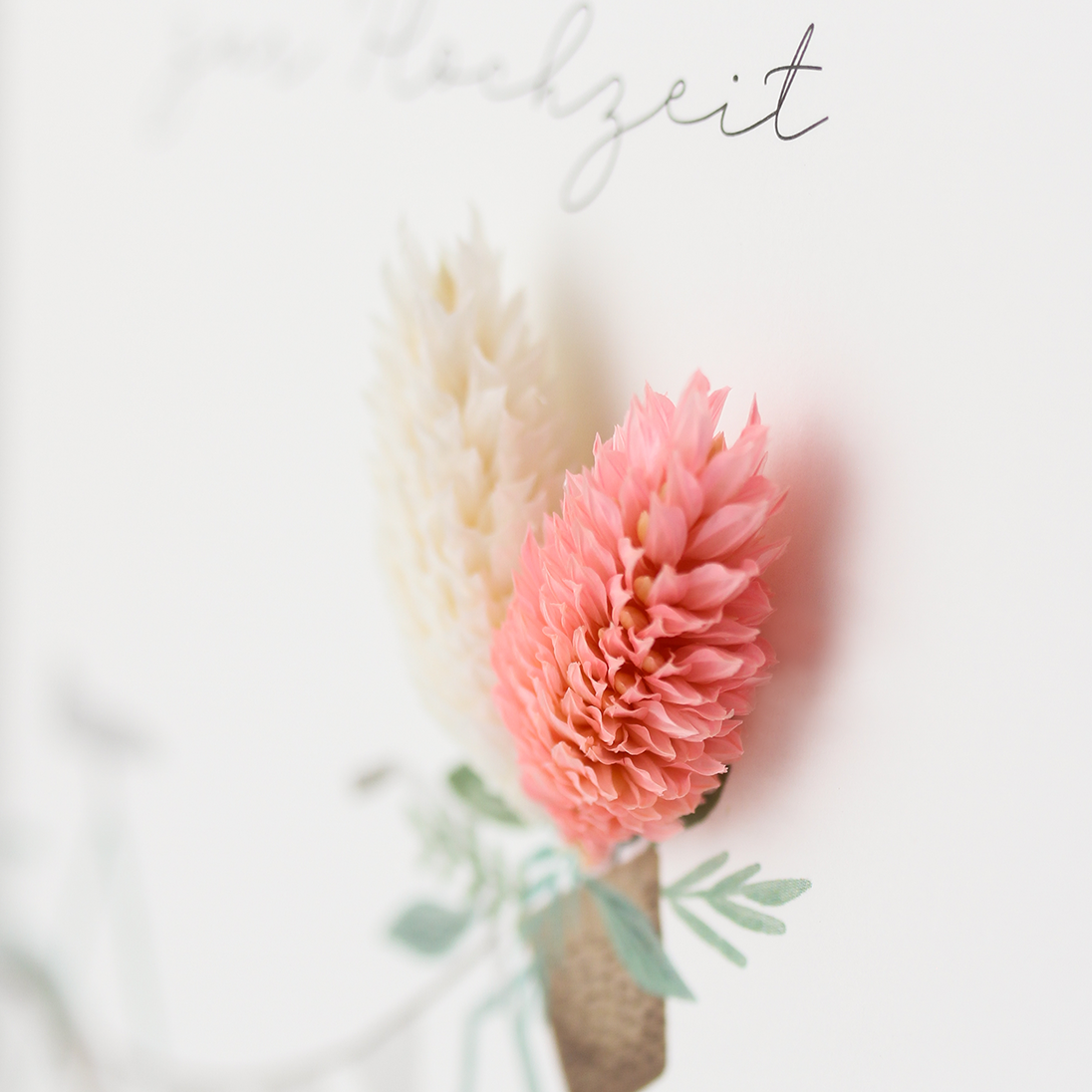 Alles Liebe zur Hochzeit