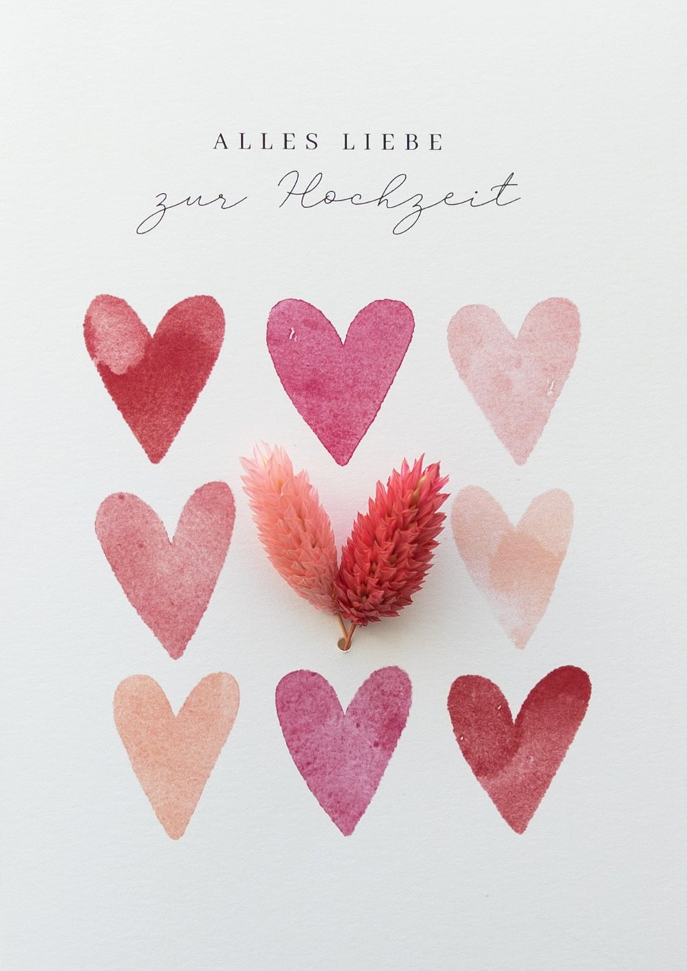 Alles Liebe zur Hochzeit