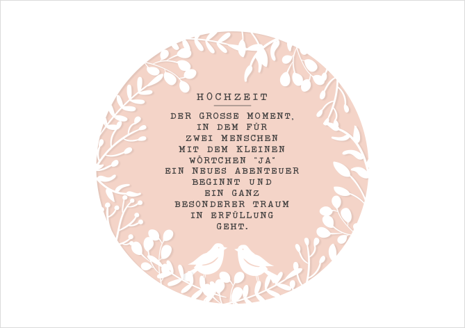 Hochzeit ️ Grafik Werkstatt