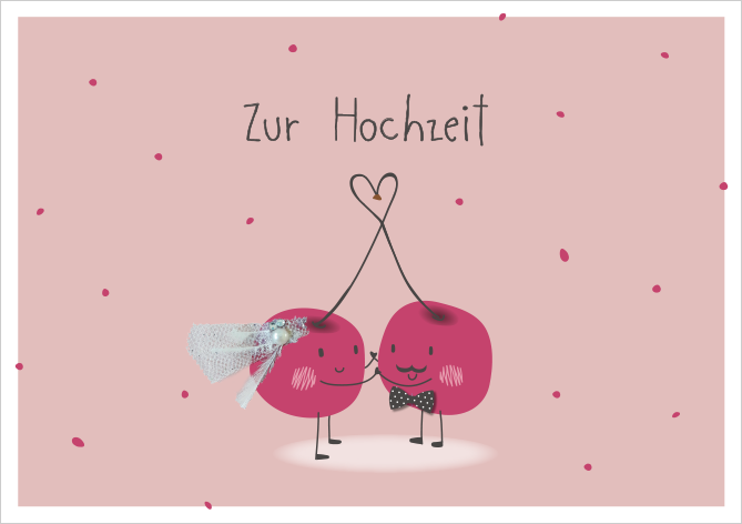 Zur Hochzeit