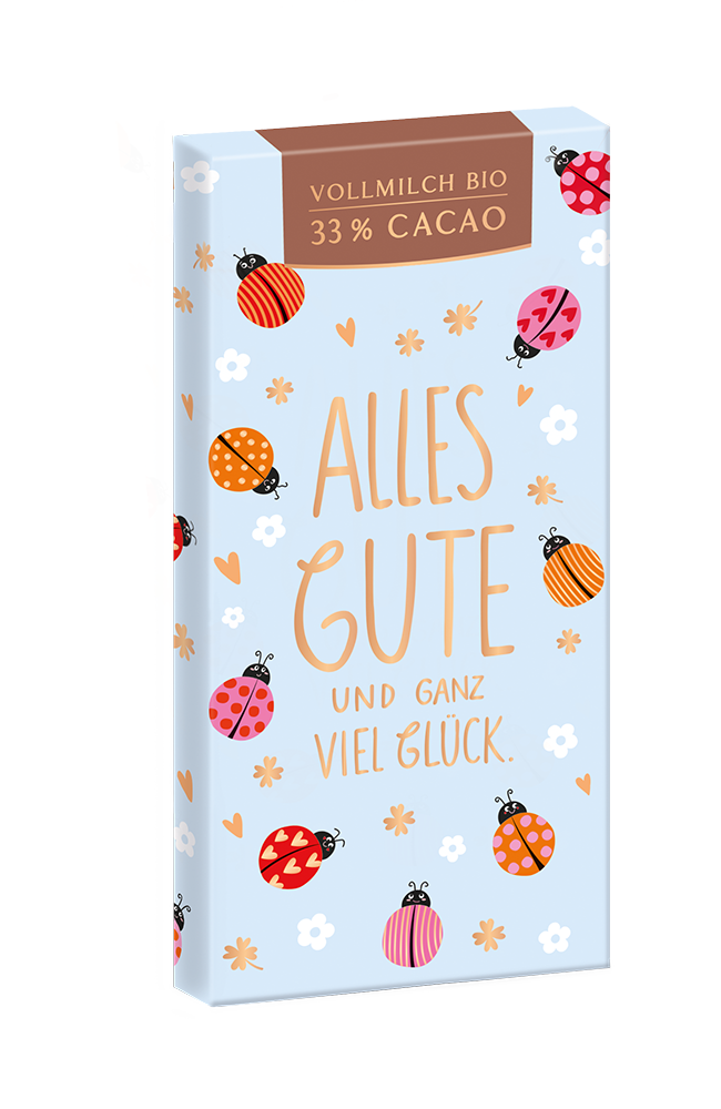 Alles Gute und ganz viel Glück.