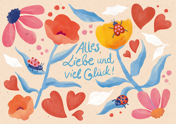 Alles Liebe und viel Glück!