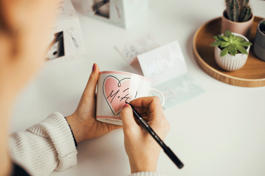 DIY Goldtasse Schreibkram Manufaktur &