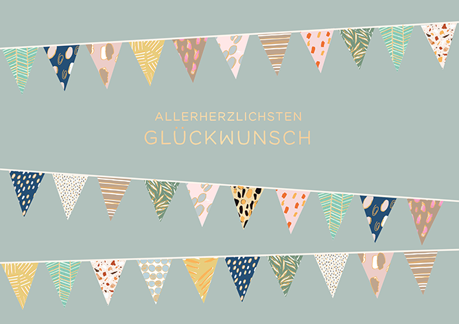 Allerherzlichsten Glückwunsch