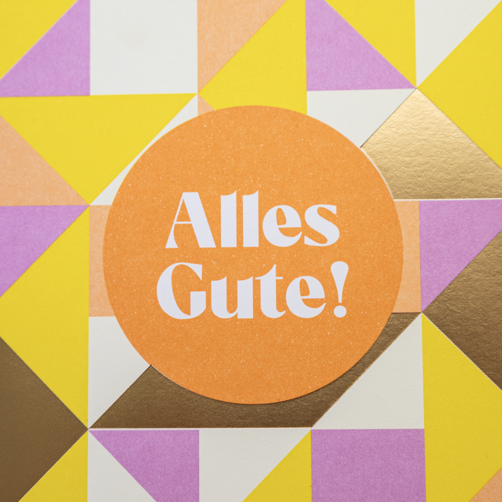 Alles Gute!