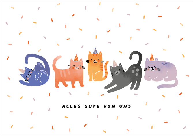Alles Gute von uns