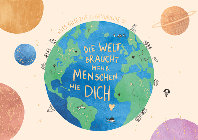 Alles Gute zur Jugendweihe...