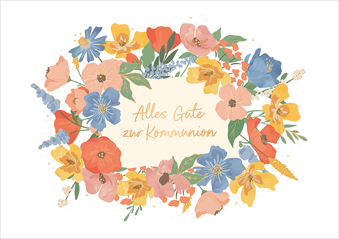 Alles Gute zur Kommunion