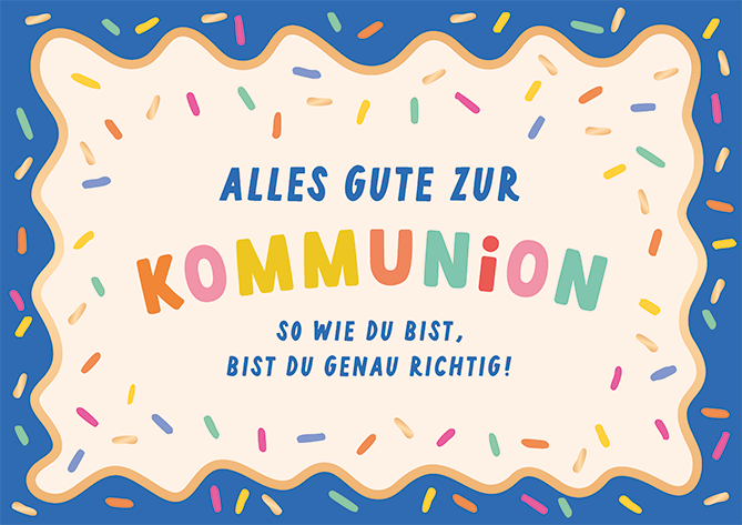 Alles Gute zur Kommunion...
