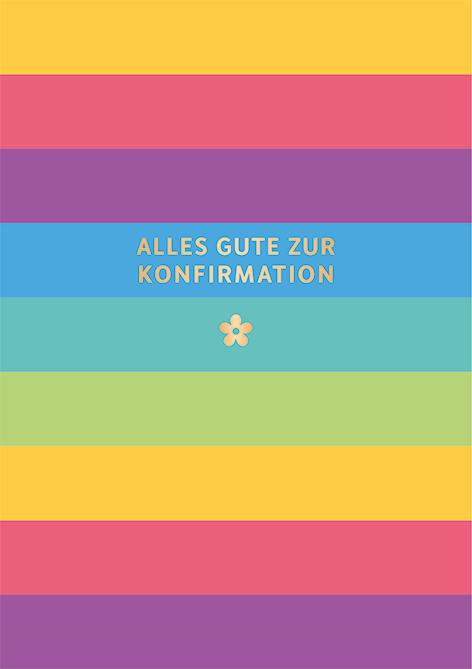 Alles Gute zur Konfirmation