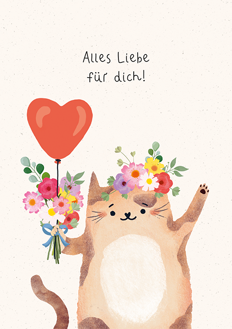Alles Liebe für dich!