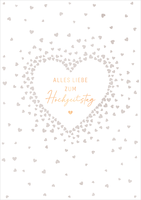 Alles Liebe zum Hochzeitstag