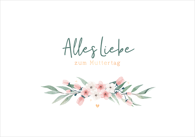 Alles Liebe zum Muttertag