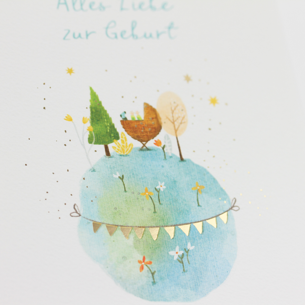 Alles Liebe zur Geburt