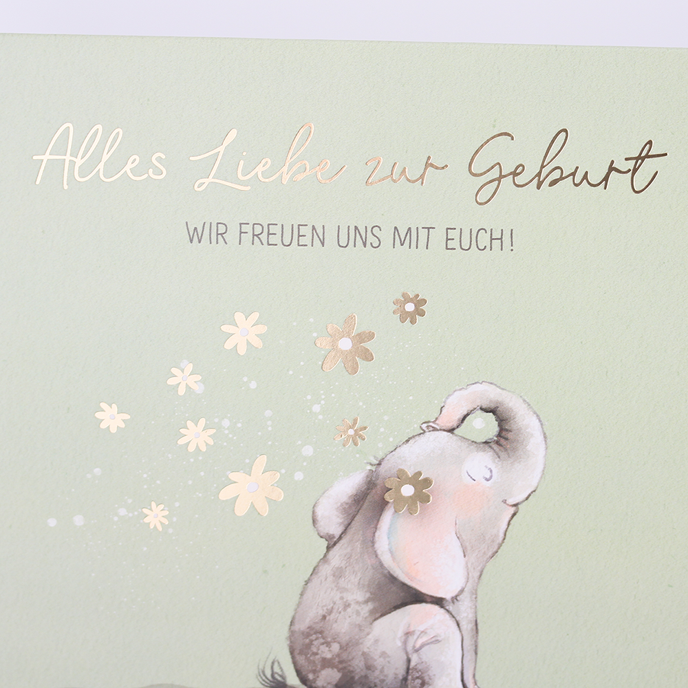 Alles Liebe zur Geburt...