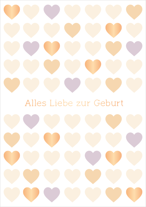 Alles Liebe zur Geburt