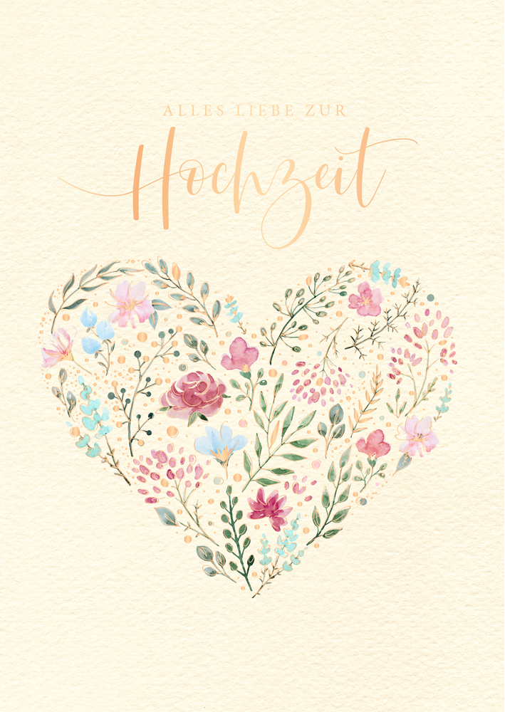 Alles Liebe zur Hochzeit