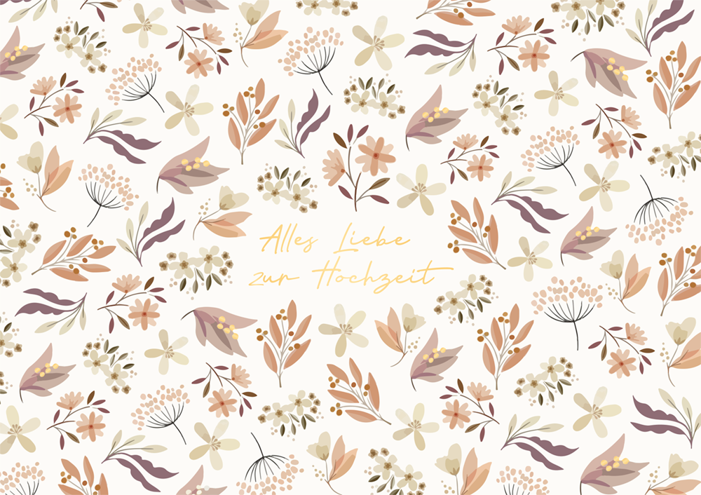 Alles Liebe zur Hochzeit