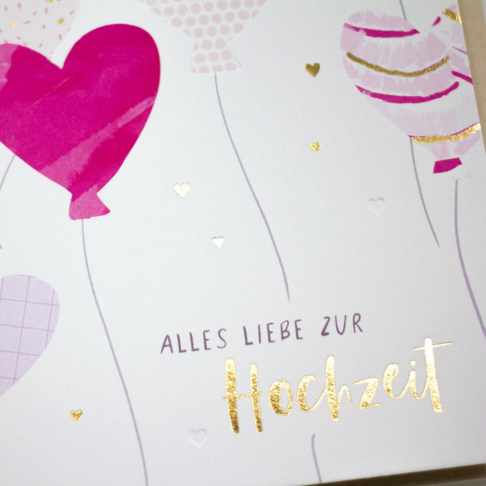 Alles Liebe zur Hochzeit