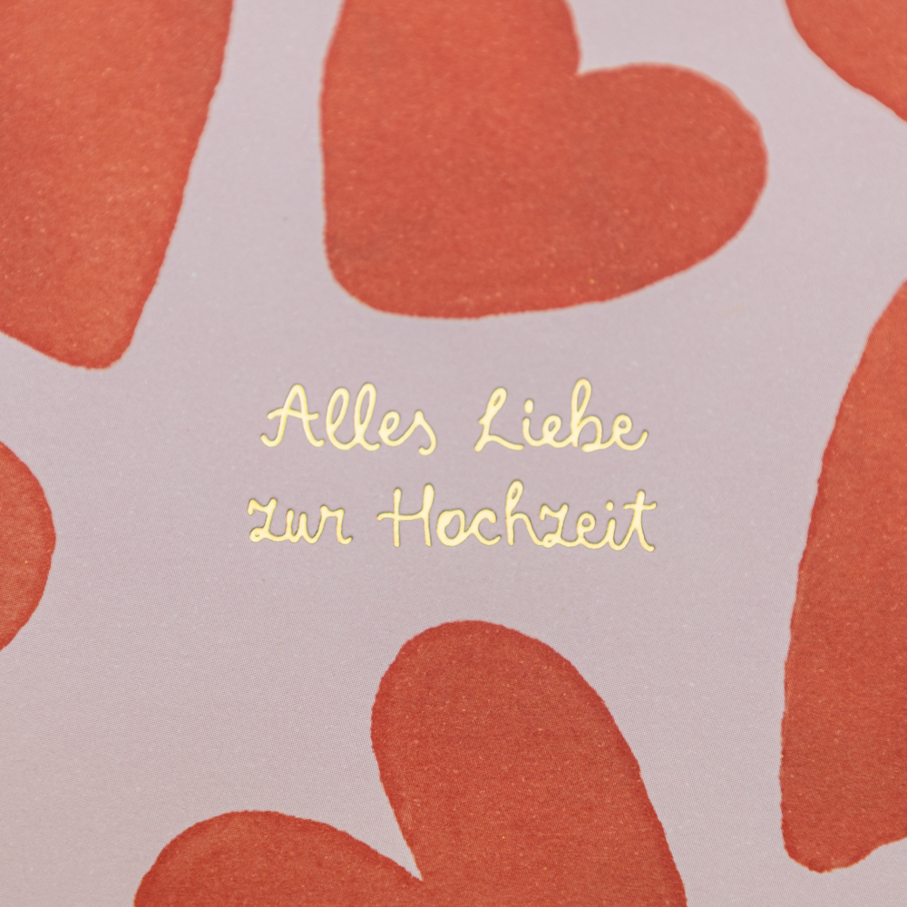 Alles Liebe zur Hochzeit