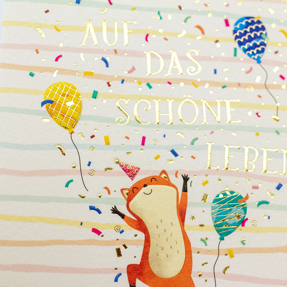 Auf das schöne Leben!