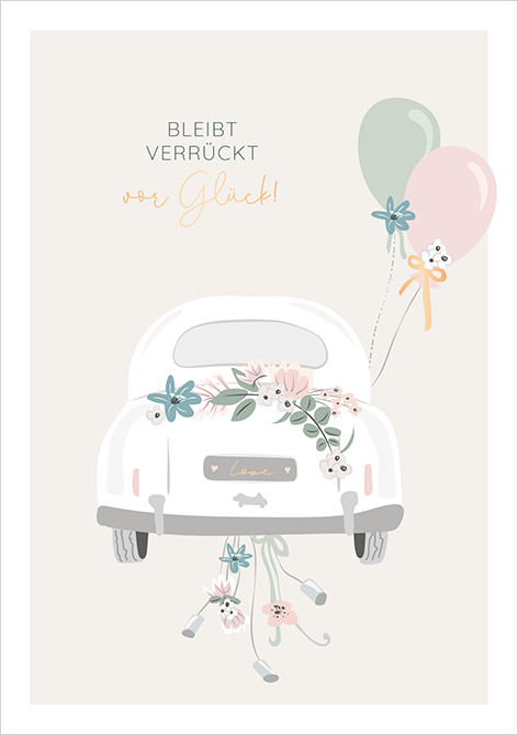 Bleibt verrückt vor Glück!