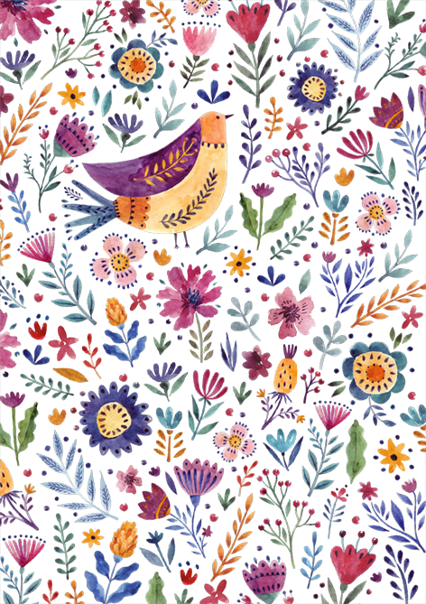 Blumen & Vogel