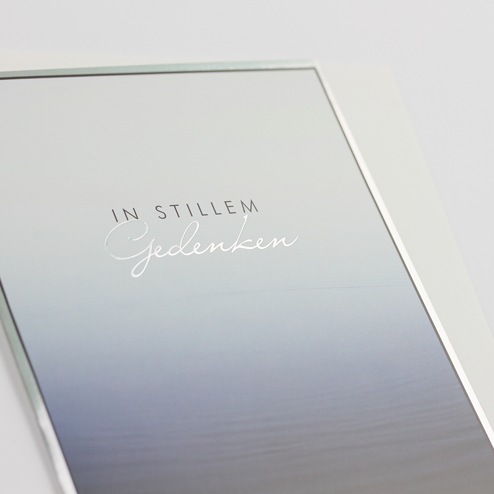 Classic Line Doppelkarte  Silberveredlung