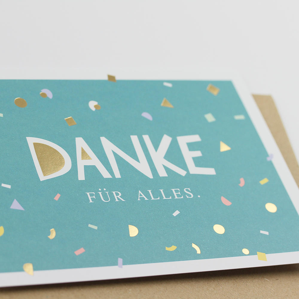 Danke für alles.