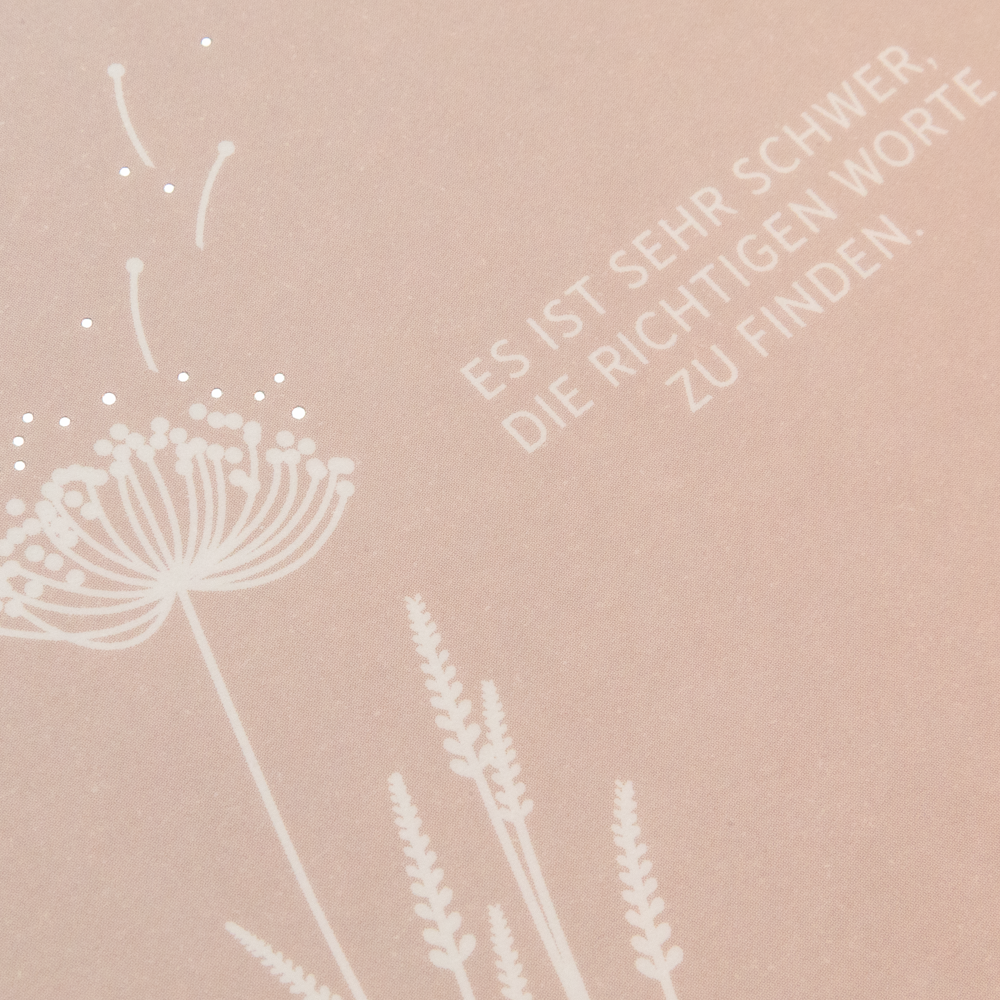 Die richtigen Worte...