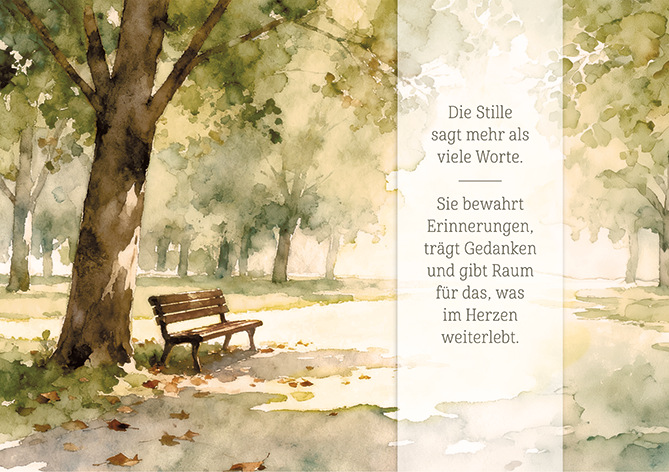DIe Stille...