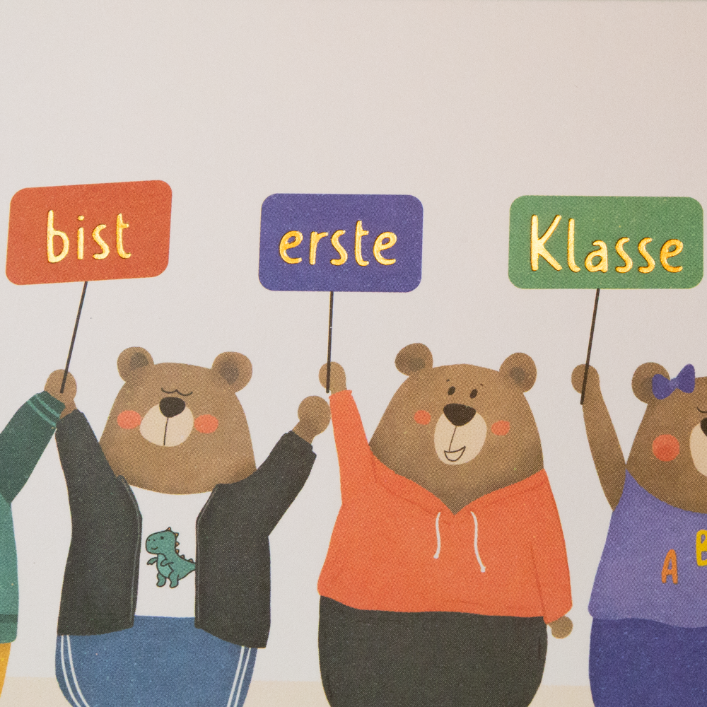 Du bist erste Klasse