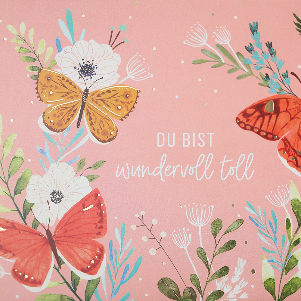 Du bist wundervoll toll