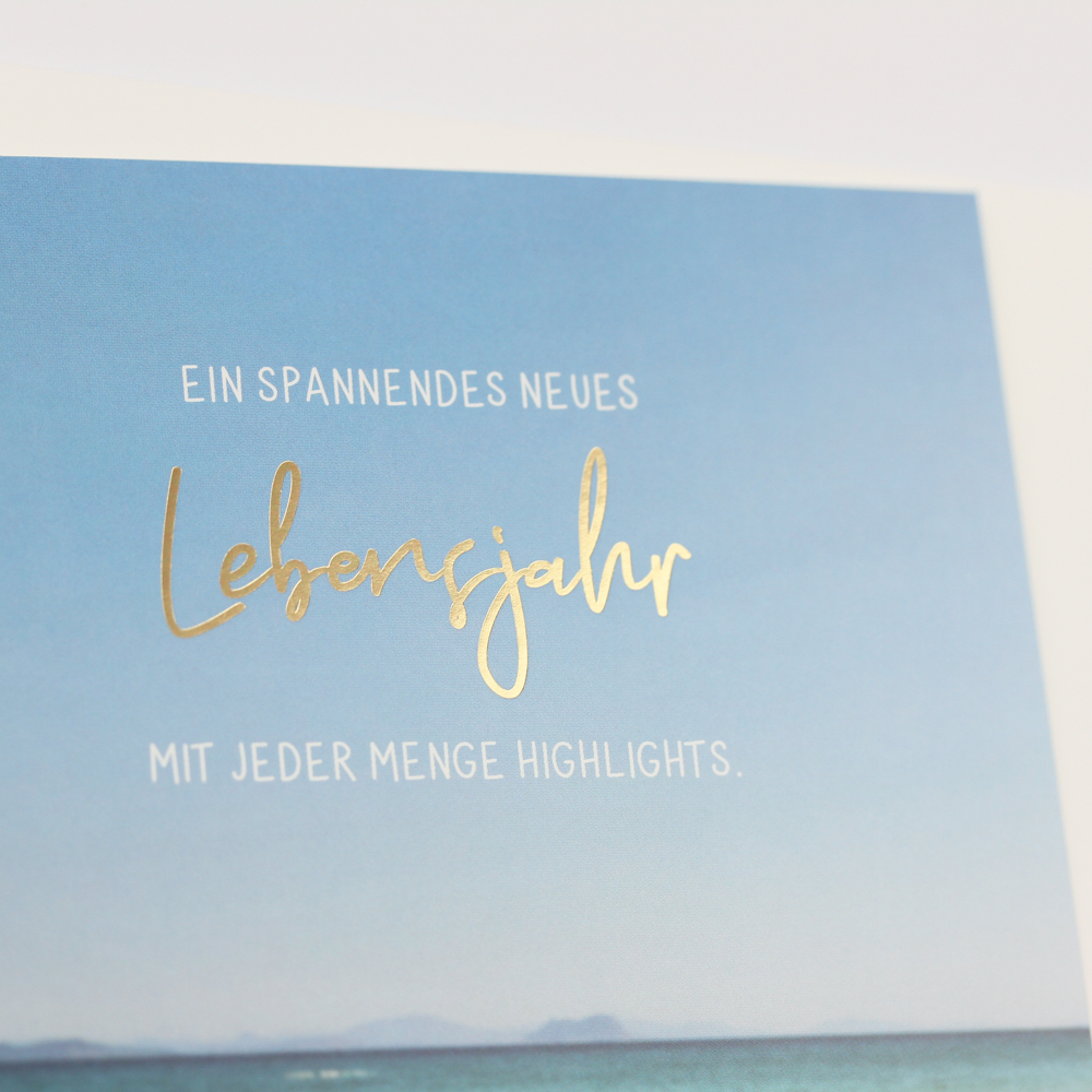 Ein spannendes neues Lebensjahr...