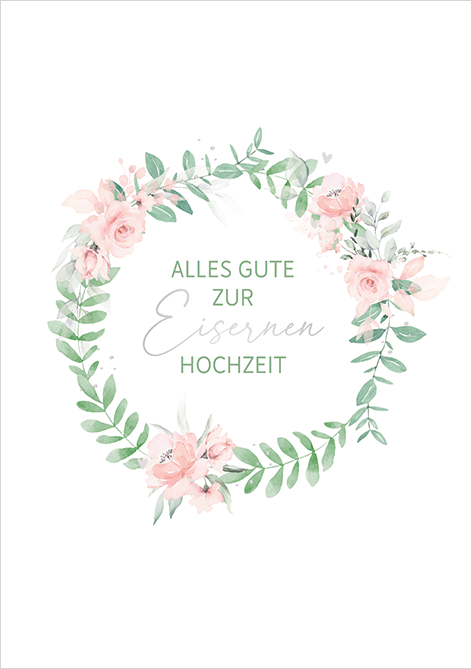 Eiserne Hochzeit...