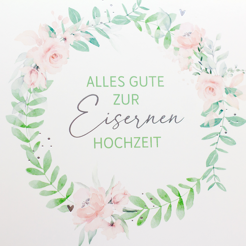 Eiserne Hochzeit...