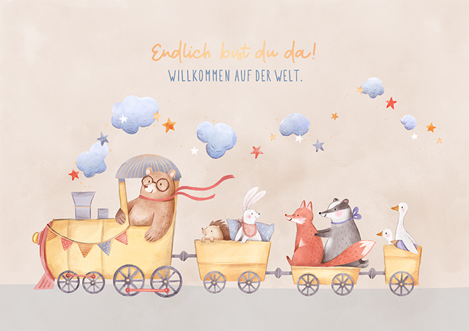 Endlich bist du da...