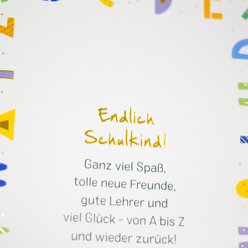Endlich Schulkind!