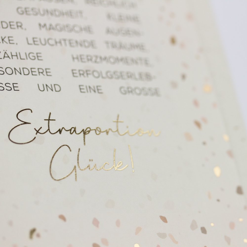 Extraportion Glück