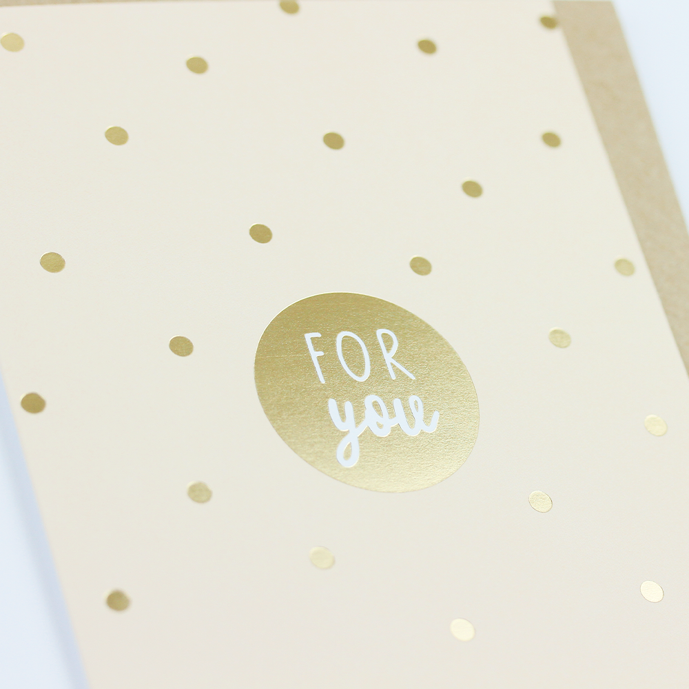 For you