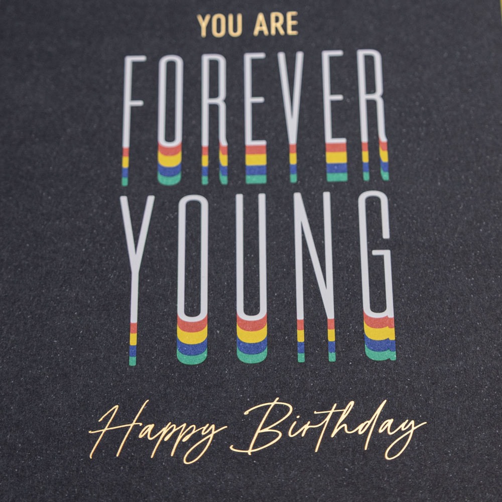 Forever young...