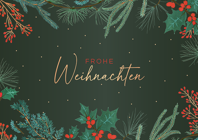 Frohe Weihnachten